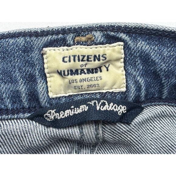 Citizens of Humanity Women's Harlow Ankle Mid Rise Slim Jean - Size 27 (28x26.5) - Picture 3 of 7